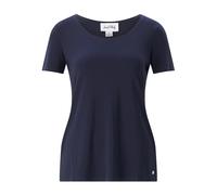 Joseph Ribkoff - T-Shirt Girocollo - - Tops - Donna - Blu - XL