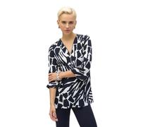 Joseph Ribkoff Tunic 252157 | 48 | Navy Blue, White