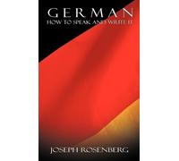 Joseph Rosenberg German (Copertina rigida)