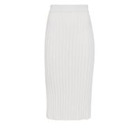 Joseph - Satin Rib Skirt - -Skirts -Donna -Bianco -M