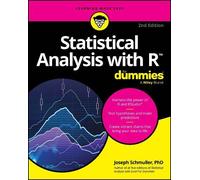 Joseph Schmuller Statistical Analysis with R For Dummies (Tascabile)