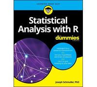 Joseph Schmuller Statistical Analysis with R For Dummies (Tascabile)