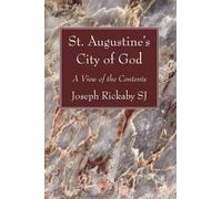 Joseph Sj Rickaby St. Augustine's City of God (Tascabile)