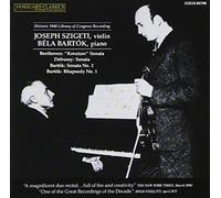 Joseph Szigeti & Bela Bartok - Sonata Recital