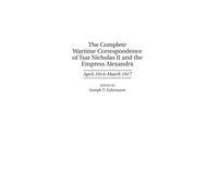 Joseph T. Fuhrm The Complete Wartime Correspondence of Tsar N (Copertina rigida)