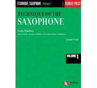 Joseph Viola Technique of the Saxophone - Volume 1 (Tascabile)