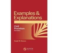 Joseph W Glannon Examples & Explanations for Civil Procedure (Tascabile)