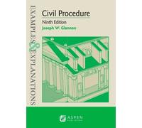 Joseph W Glannon Examples & Explanations for Civil Procedure (Tascabile)