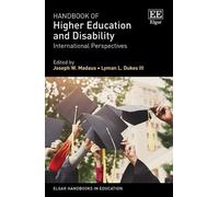 Joseph W. Madaus Handbook of Higher Education and Disability (Copertina rigida)