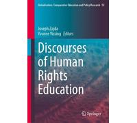Joseph Zajda Discourses of Human Rights Education (Copertina rigida)