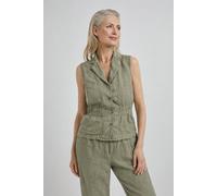 Josephine & Co Jaap Gilet Light Olive Taglia: 42 | Gilet Outlet | Donna | Verde