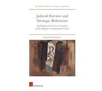 Josephine De Jaegere Judicial Review and Strategic Behaviour (Copertina rigida)