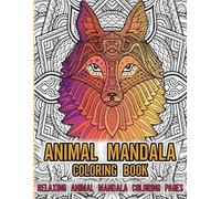 Josephine Grant Animal Mandala Coloring Book (Tascabile)