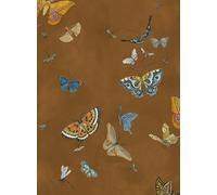 Josephine Munsey Carta da parati Butterflies - Brown