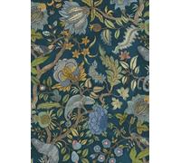 Josephine Munsey Carta da parati Chameleon Trail - Bright Blues and Greens