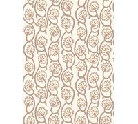 Josephine Munsey Carta da parati Geranium Stripe - Ham Pink/ Salt Ridge/ Cotswold White