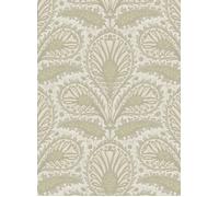 Josephine Munsey Carta da parati Ikat Clover - Sage