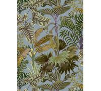 Josephine Munsey Carta da parati Palm Grove - Dusk and Verdigris