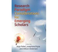 Josephine Pryce Research Paradigm Considerations for Emerging (Copertina rigida)