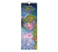 Josephine Wall, Celestial Journeys - Slimline-Kalender 2027 - Original Flame Tree Publishing-Kalender Slimeline [Kalender]