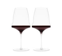Josephinenhütte - Bicchiere da vino rosso, modello n. 3 - Set di 2 pezzi