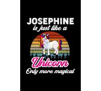 Josephine's Magical Unicorn Diary: A Cute Rainbow Journal for Girls Named Josephine Who Love Unicorns and Dream Big!