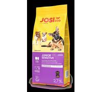 JosiDog Junior Sensitive (2.7 kg). cibo per cuccioli per cani sensibili. cibo secco di alta qualità per cani in crescita. alimentato da JOSERA. confezione da 1