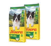 JOSERA Light Vital 12,5kg supporto e controllo del peso corporeo per cani