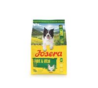 JOSERA Adult Light & Vital Pollo (1 x 3 kg), cibo secco di alta qualità per cani adulti, con pisello, a basso contenuto di fosforo, con poco grasso e proteine, appositamente progettato per gli anziani