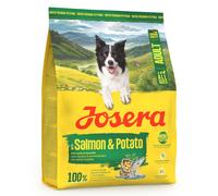 JOSERA Salmon and Potato Adult 900g cibo secco senza cereali per cani con stomaco sensibile