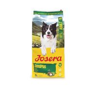 JOSERA Adult SensiPlus Anatra e riso (1 x 12,5 kg), cibo secco di alta qualità per cani adulti sensibili, con molta biotina per pelle e pelo sani, altamente digeribile, senza glutine, confezione da 1