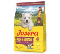 JOSERA Duck and Salmon Junior Mini 3kg per il corretto sviluppo dei cuccioli di piccole razze