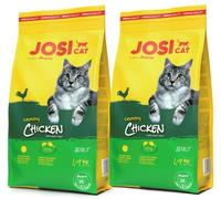 JOSERA JosiCat Crunchy Chicken cibo secco per gatti 2 x 1,9 kg