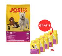 JOSERA JosiDog Mini cibo secco 10 kg + JosiDog Mini 5 x 900 g OMAGGIO