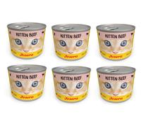 JOSERA Kitten cibo umido con manzo per gattini 6 x 200 g