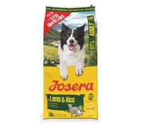 JOSERA Agnello e riso per adulti (1 X 12,5 + 2,5 kg) | cibo secco di alta qualità per cani adulti | monoproteina - 100% agnello | a basso contenuto di proteine e riduce i grassi - particolarmente ben