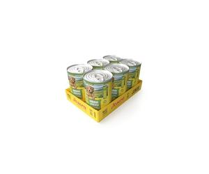 JOSERA Meat Lovers Junior Menu Chicken (6 x 400 g) | Junior | cibo umido di alta qualità per cuccioli e cani giovani | carne extra di pollo e anatra | olio di salmone, senza cereali, cibo per cani