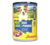 JOSERA Meat Lovers Menu Duck and Pumpkin 400 g anatra e zucca, cibo umido per cani