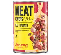 Josera Meatlovers Menù 6 x 800 g Alimento umido per cani - Manzo e Patate