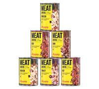 Josera Meatlovers Pure 6 x 400 g Alimento umido per cani - Mix: Manzo, Pollo, Agnello, Tacchino