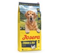 Josera Alimento per cani Pollo e Riso Adulto – facilmente digeribile per razze medie e grandi – 3 kg