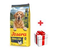 JOSERA Medi/Maxi Chicken & Rice 12,5kg + sorpresa per il cane