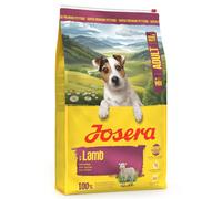 JOSERA Mini agnello adulto (1 x 10 kg), cibo secco di alta qualità per cani adulti di piccole razze | con patata dolce, erbe e frutta | piccole crocchette | extra tollerabile | senza cereali |