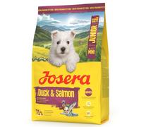 JOSERA Duck and Salmon Junior Mini 3kg per il corretto sviluppo dei cuccioli di piccole razze