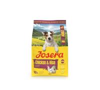 JOSERA Mini pollo e riso per adulti (1 x 3 kg), cibo secco di alta qualità per cani adulti di piccole razze | con biotina per pelle e pelo | piccole crocchette | extra tollerabile | senza glutine |