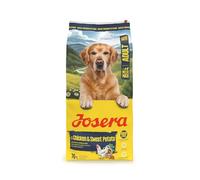 JOSERA Pollo adulto e patata dolce (1 x 12,5 kg), cibo secco di alta qualità per cani adulti e sportivi di medie e grandi razze, con pisello e senza patate, senza cereali, confezione da 1