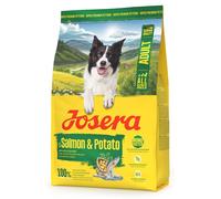 JOSERA Salmon and Potato Adult 3kg cibo per cani senza cereali con stomaco sensibile