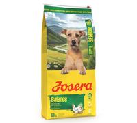 JOSERA Senior Balance pollo e riso (1 x 12,5 kg), cibo secco di alta qualità per cani adulti anziani, a basso contenuto di fosforo, con poco grasso e proteine, appositamente progettato per anziani