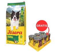 JOSERA SensiPlus 12,5 kg + JOSERA Meat Lovers Pure 6x400 g GRATIS