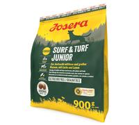 JOSERA Surf Turf Junior 900 g alimento senza cereali con salmone e agnello per cuccioli